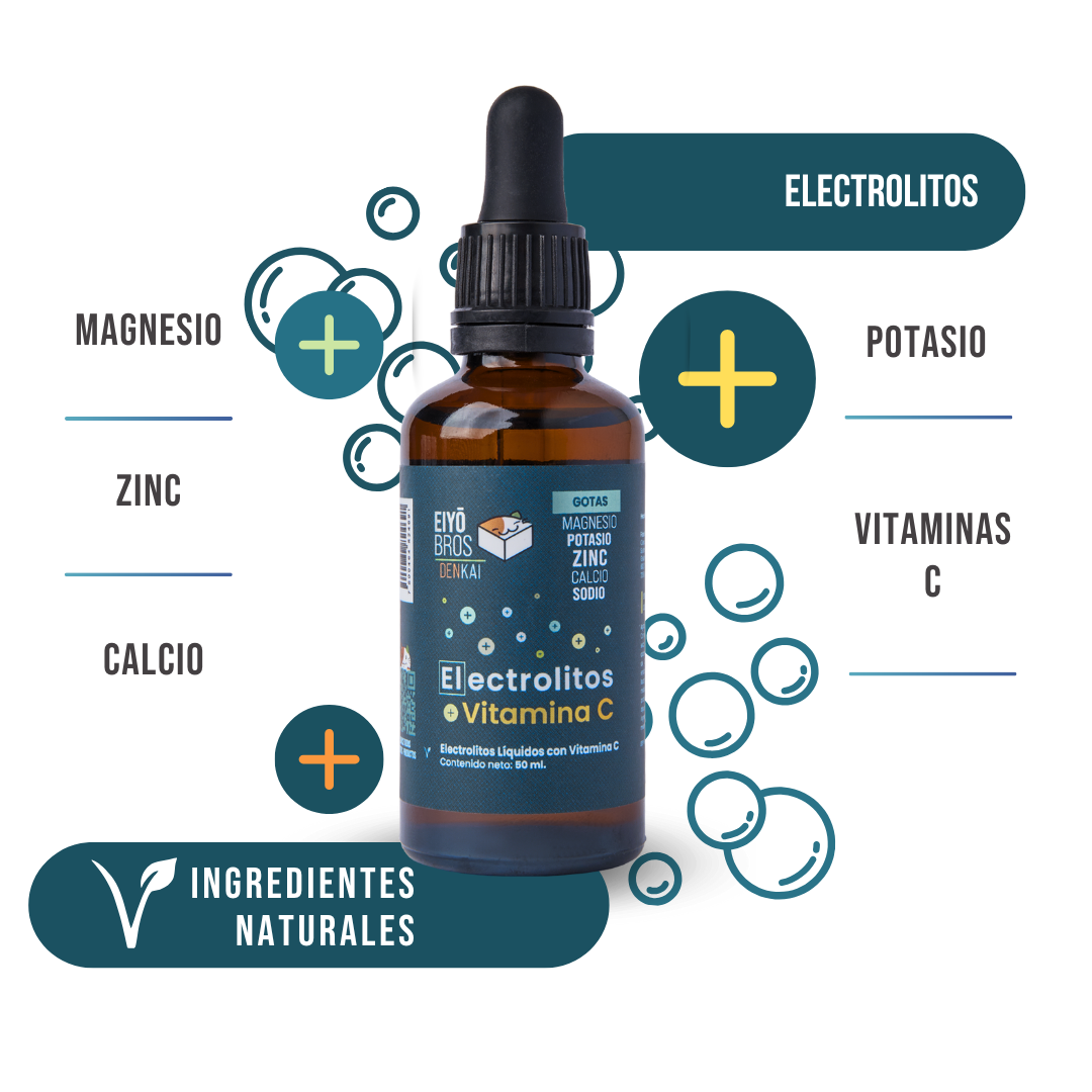 Denkai gotas Electrolitos con Vitamina C 50 ml