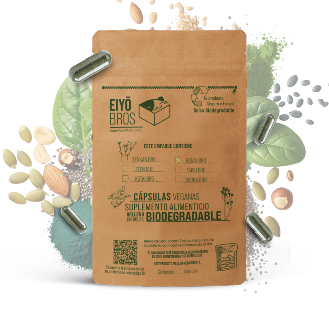 Bigan en Bolsa Biodegradable.