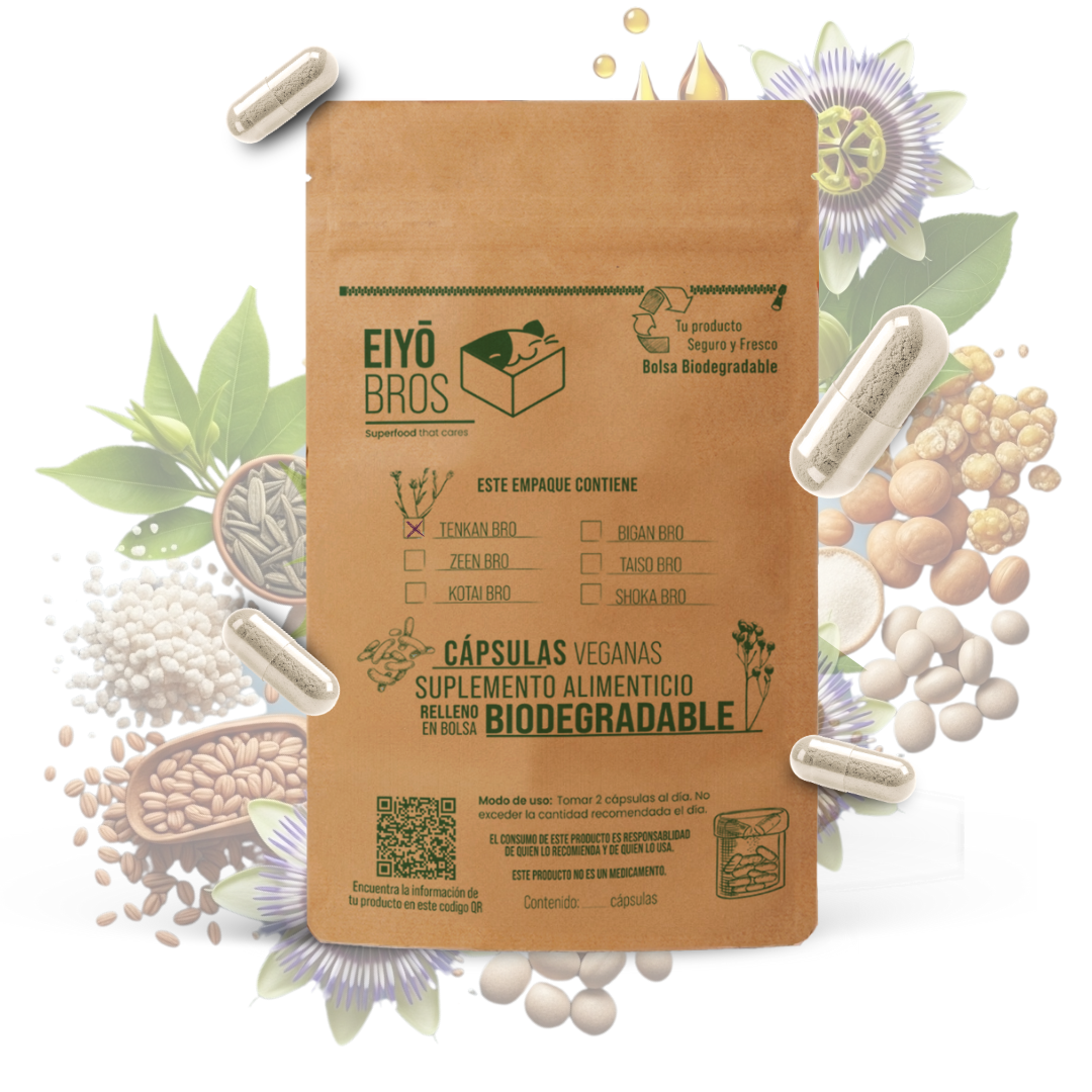 Tenkan en bolsa biodegradable.