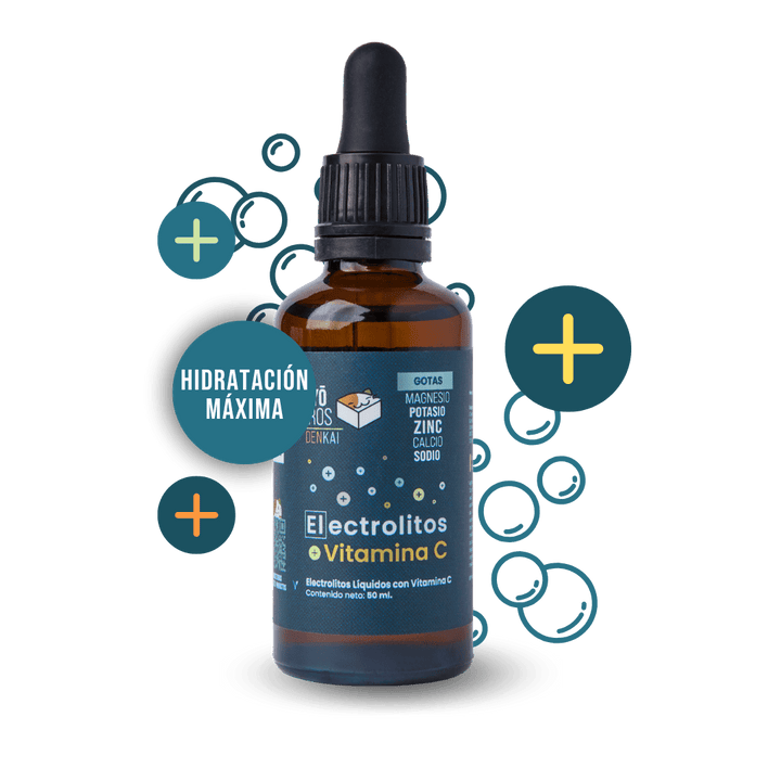 Denkai gotas Electrolitos con Vitamina C 50 ml - Eiyo