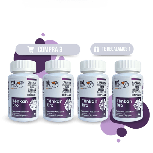 Paquete Tenkan 3 x 4 (Paga 3 tenka y llévate 1 GRATIS - Eiyo
