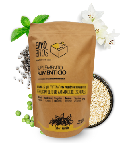 Proteína vegetal sabor vainilla 600 g