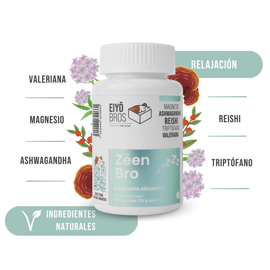 Zeen FÓRMULA MEJORADA con 6 elementos naturales Relaaxx - Eiyo