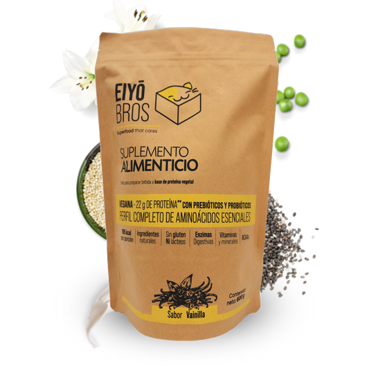 Proteína vegetal sabor vainilla 1.200 Kg