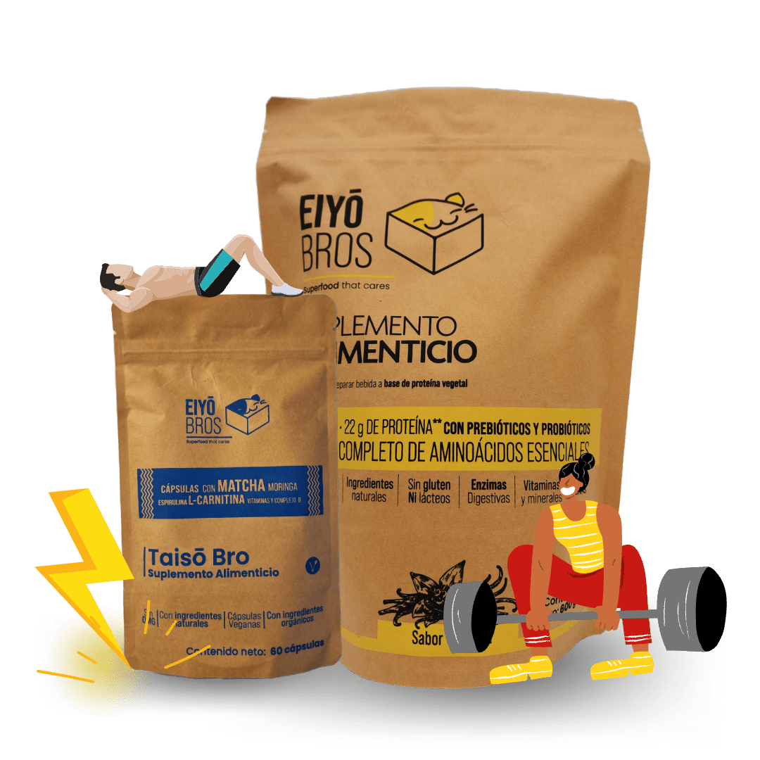 PROTEÍNA EIYO + TAISO (600 g o 1.2 kg) - Eiyo